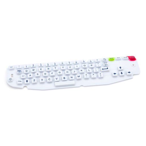 Elastomeric Keypad Without Touchpad Cutout, 537C, ELI 350