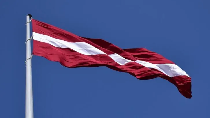 The latvian flag