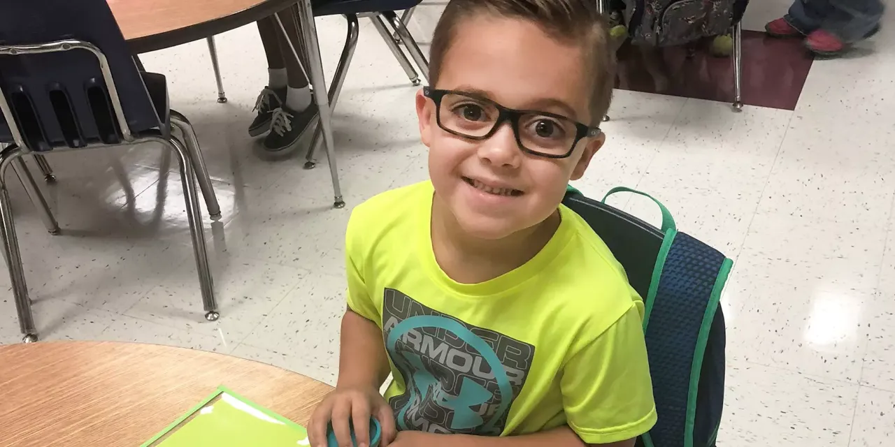Parker at school