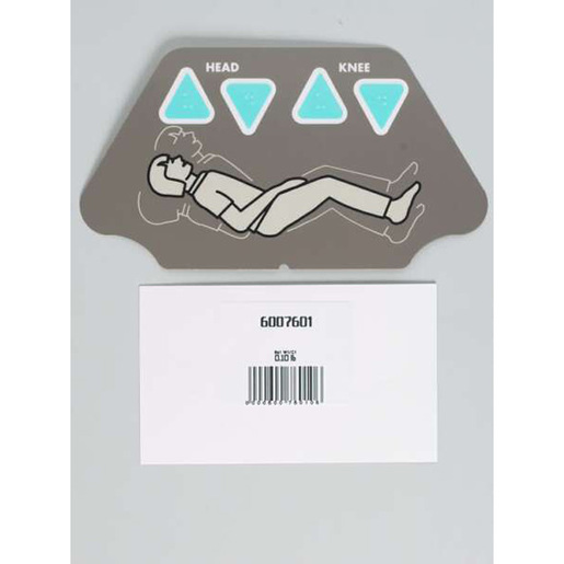 Label, Siderail Controller, Inner, LH