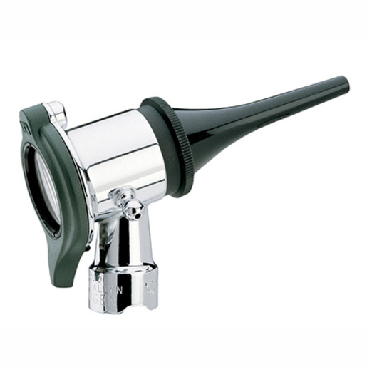 3.5V Halogen HPX Veterinary Pneumatic Otoscope Head w/ Reusable Ear Specula Set (#22160)