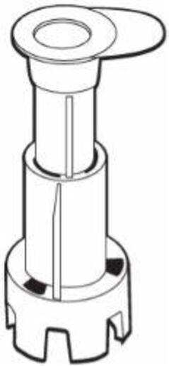 VIAL-MATE Adaptor. Only for powdered single dose vials with 20 mm closure and VIAFLEX containers.