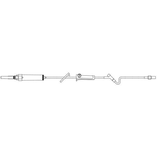 Solution Set, Duo-Vented, INTERLINK Injection Site, 15 Micron Disc Filter, 20 drops/mL, 100 (2.5 m)
