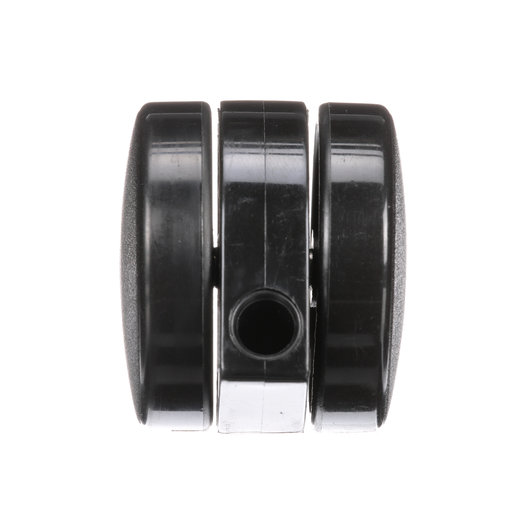 Caster, Swivel, 50mm, Twin, Black
