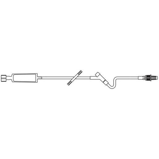 Straight-Type Extension Set, Standard Bore, 0.2 Micron Filter, INTERLINK injection, Retractable Collar, 16" (42 cm)