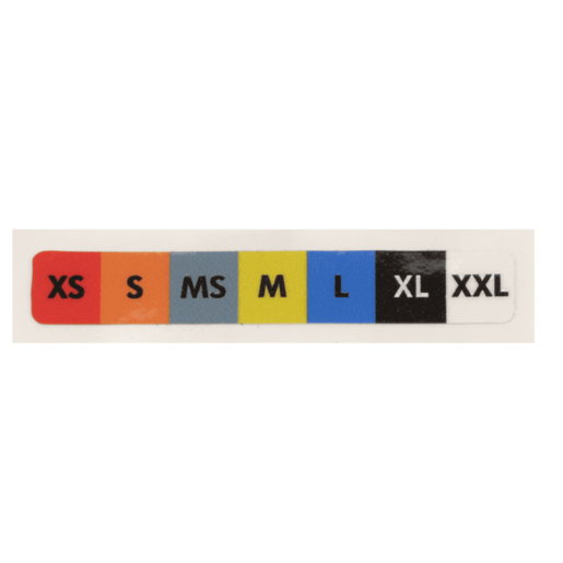 Sling Size Label Landscape