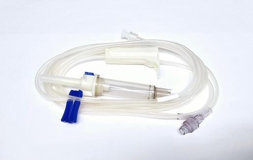 Solution Set, Duo-Vent, CLEARLINK Luer Activated Valve, 103" (2.6 m), Non-DEHP Pump Segment, Polyethylene Line Tubing