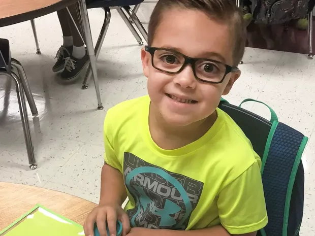 Parker at school