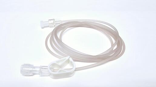 Straight-Type Extension Set, Micro-volume, 59" (150 cm), Polyethylene (PE) Lined