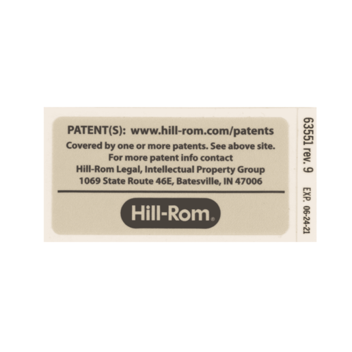 Label, Patent Marking, TotalCare