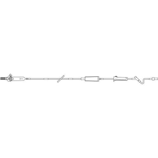 Paclitaxel Set, Vented, INTERLINK Injection Site, 0.2 Micron Filter, 10 drops/mL, 107 (2.7 m)