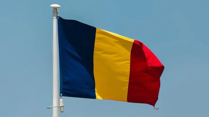 The romanian flag