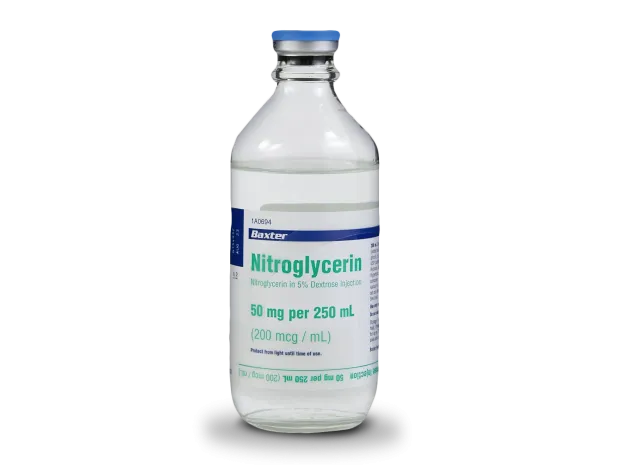 Nitroglycerin 50 mg per 250 mL