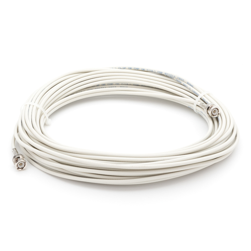 Coax Cable, RG-58 BNC Male, Plenum Rated, 66 ft.