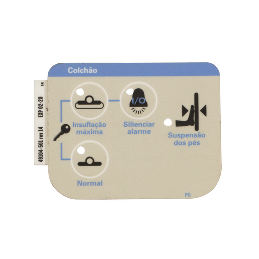 Label, TotalCare, Surface Ctrl, Portuguese
