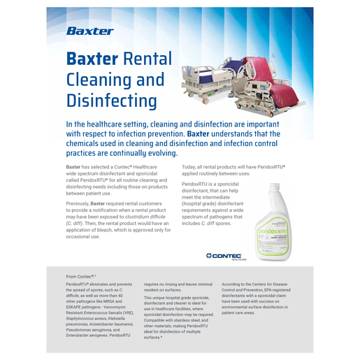 RENTAL CLEAN & DISINFECT GUIDE