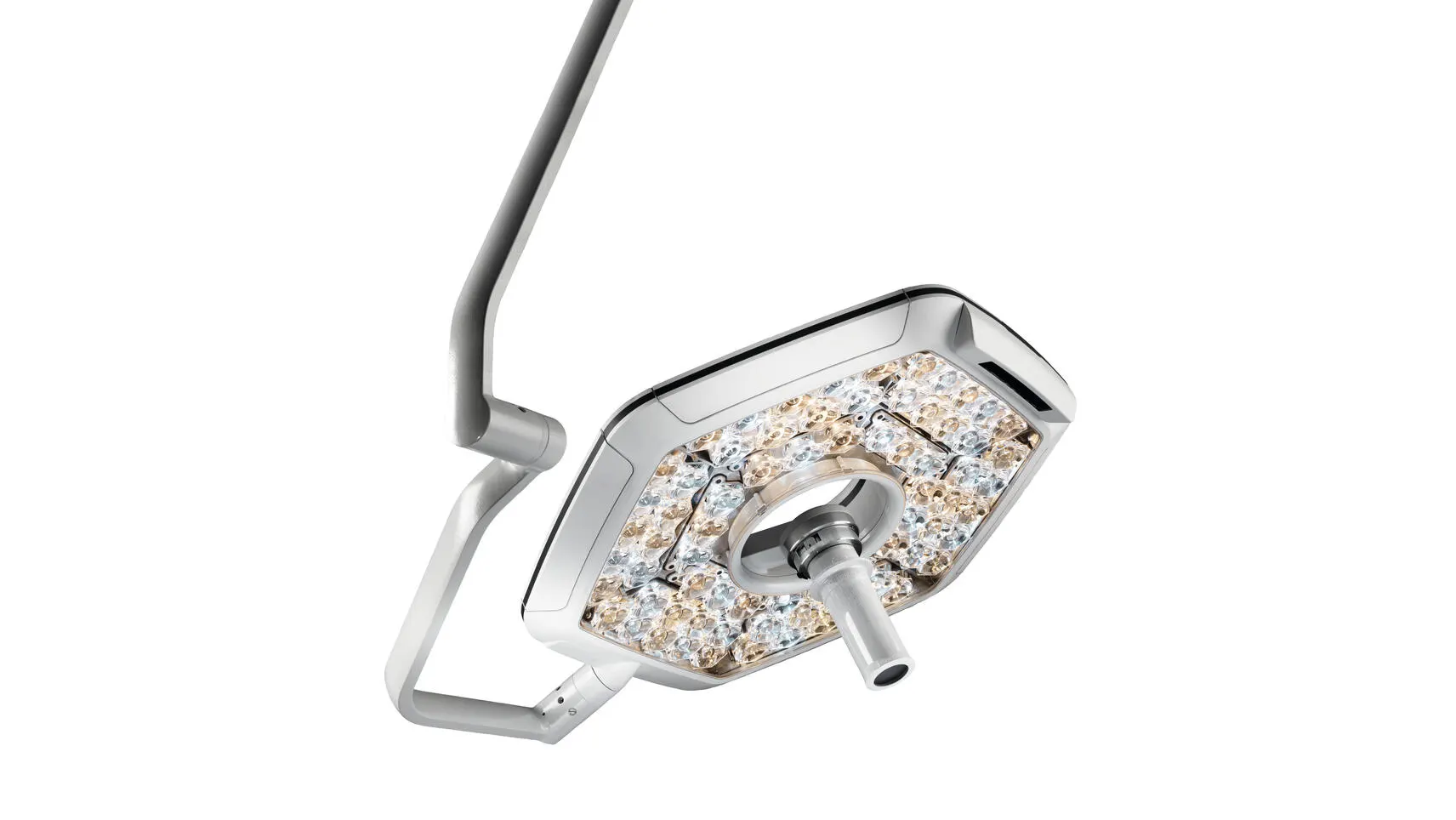 iLED 7 Surgical Light is shown at an angle