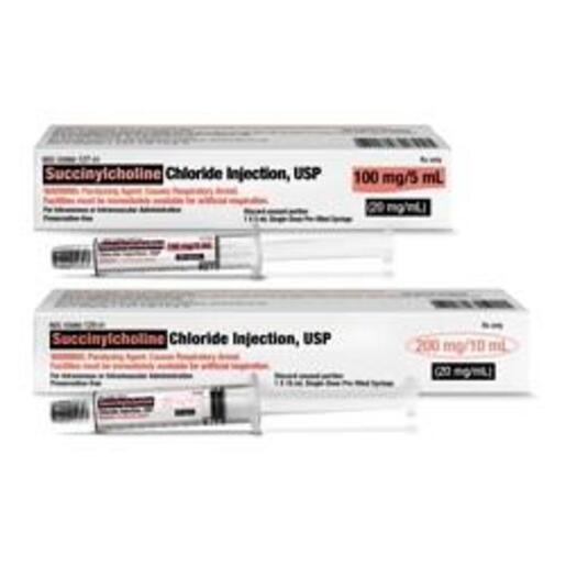 Succinylcholine Chloride Injections