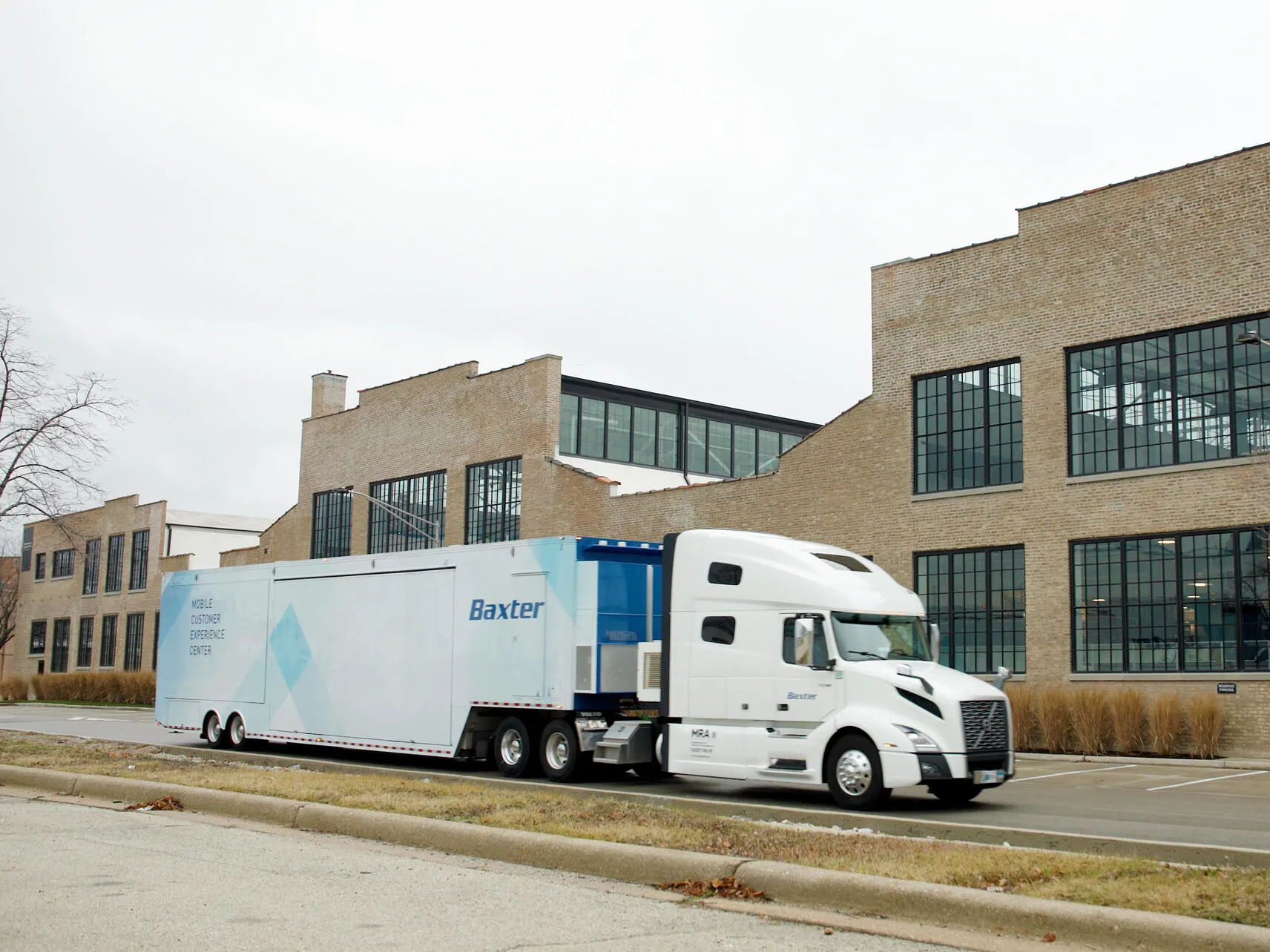 The Baxter mobile customer experience center