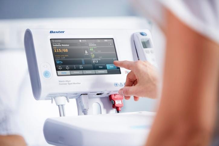 Baxter Welch Allyn Connex Spot Monitor