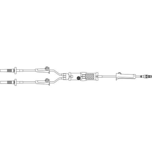 Y-TYPE BLOOD/SOLUTION SET STDBLOOD FILTER
