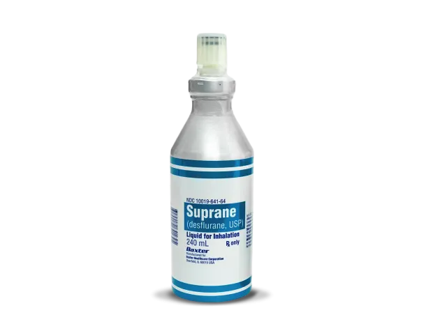 Suprane, desflurane, USP, liquid for inhalation