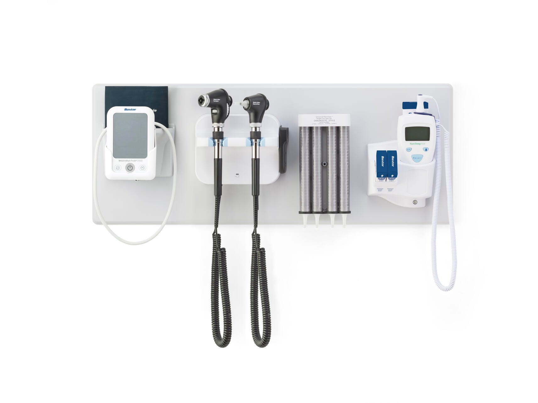 The Green Series 777 integrated wall system with ProBP 2000 blood pressure monitor