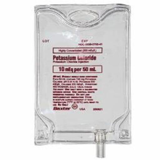 Potassium Chloride Highly Concentrated Injections