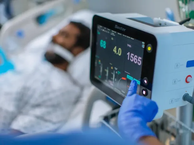 patient being analyzed