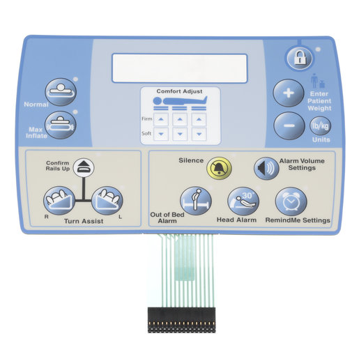 Switch, Membrane, SPST, Panel P500 MRS