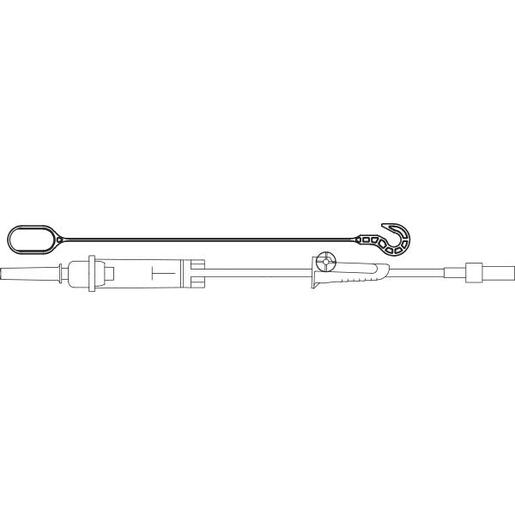 Secondary Medication Set, Non-Vented, For use with CLEARLINK System, 10 drops/mL, 37 (93 cm)