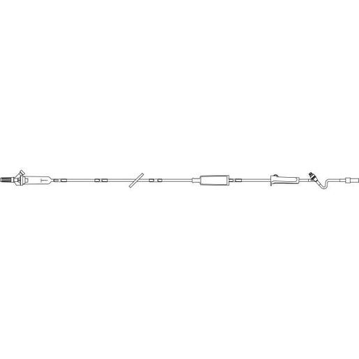 VENTED PACLITAXEL SET W/POLYTBG NON-DEHP PUM SEGMENT 22FLT
