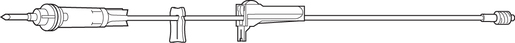 Solution Set, Non-Vented, 10 drops/mL,  69 (1.7 m), Sterile package