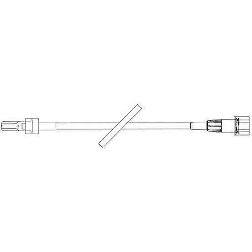 Straight-Type Catheter Extension Set, Microbore, 6.8 (17 cm)