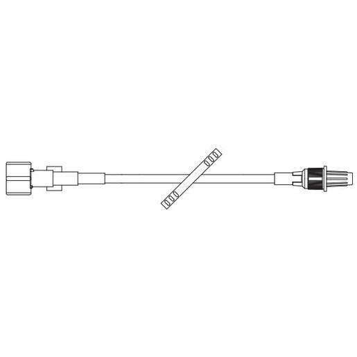 Straight-Type Extension Set, Standard Bore, Retractable Collar, 22 (57 cm)