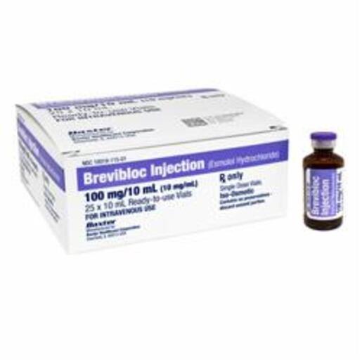 BREVIBLOC and Esmolol Hydrochloride Vials