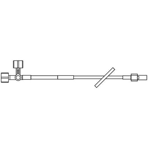 Stopcock Extension Set, Large Bore, Minivolume, 63(1.6 m)