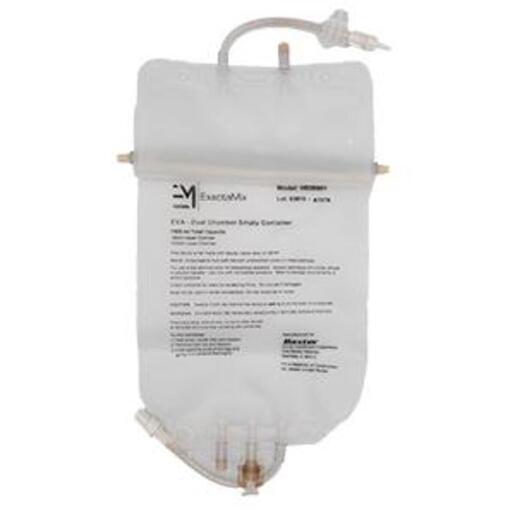 EVA Dual Chamber Empty Container, 1500 mL Total Capacity.