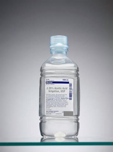 0.25% Acetic Acid Irrigation, USP, 1000 mL Plastic Pour Bottle