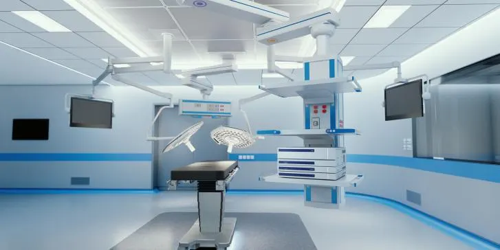 A rendering of an OR environment