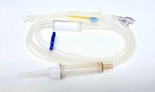 Paclitaxel Set, Non-Vented, 0.2 Micron Filter, CLEARLINK Luer Activated Valve, 10 drops/mL, 107 (2.7 m), Non-DEHP