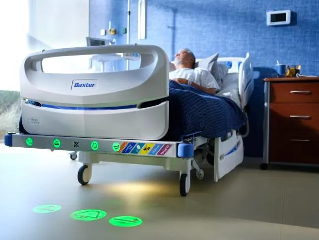 The Centrella hospital bed in a med-surg unit