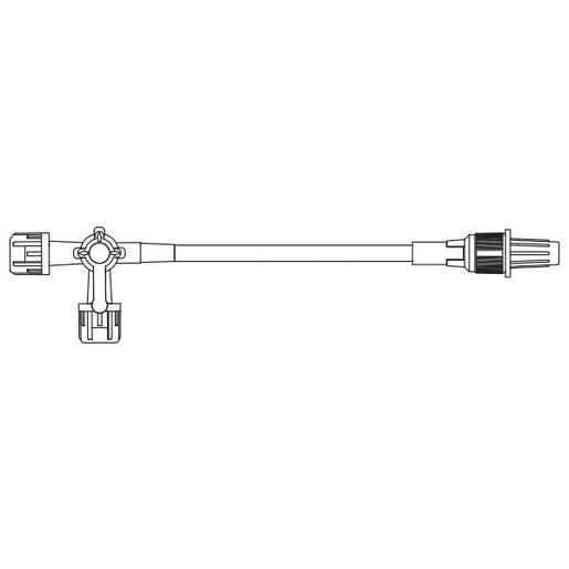 Stopcock Extension Set, Large Bore, Retractable Collar, 35 (88 cm)