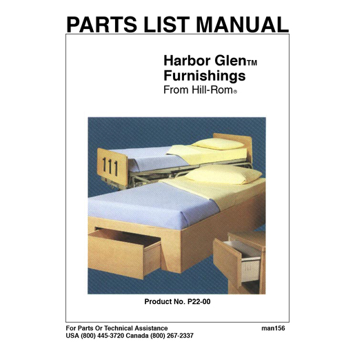 Service Manual, Harbor Glen Furnish.