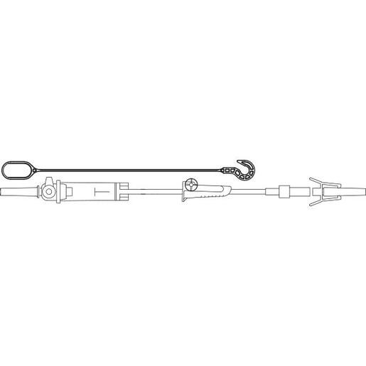 INTERLINK VENTED SECONDARY MEDSET, W/LEVER LOCK