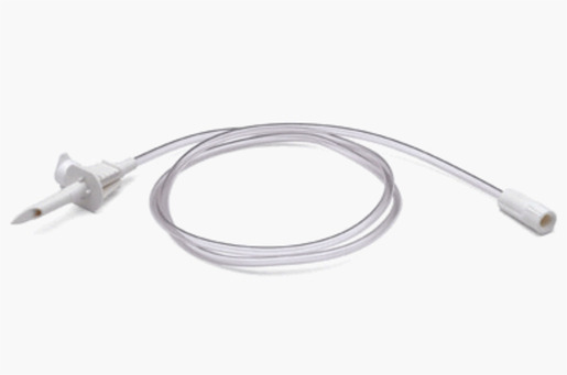Automated Compounding Device Inlet. Micro-Volume, Large Bore Spike.