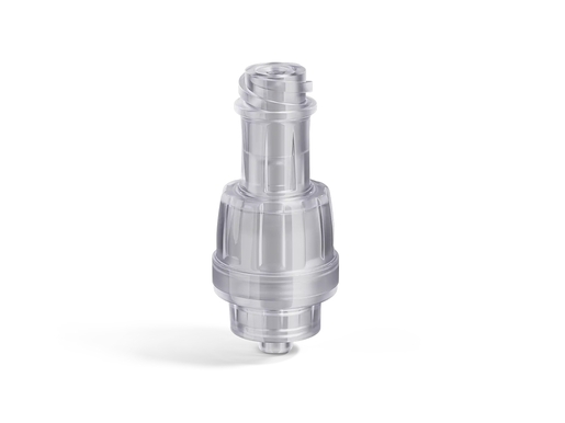 ONE-LINK Needle-free IV Connector, Neutral Fluid Displacement, Power Injectable (325 psi / 2241 kPa)