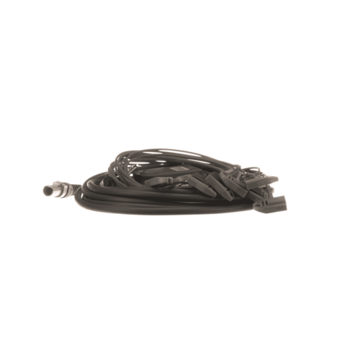 Patient Cable, 10 Lead, ECG 25", Pinch, AHA