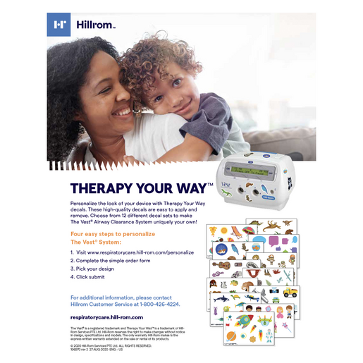 Vest Therapy Your Way Decal Flyer
