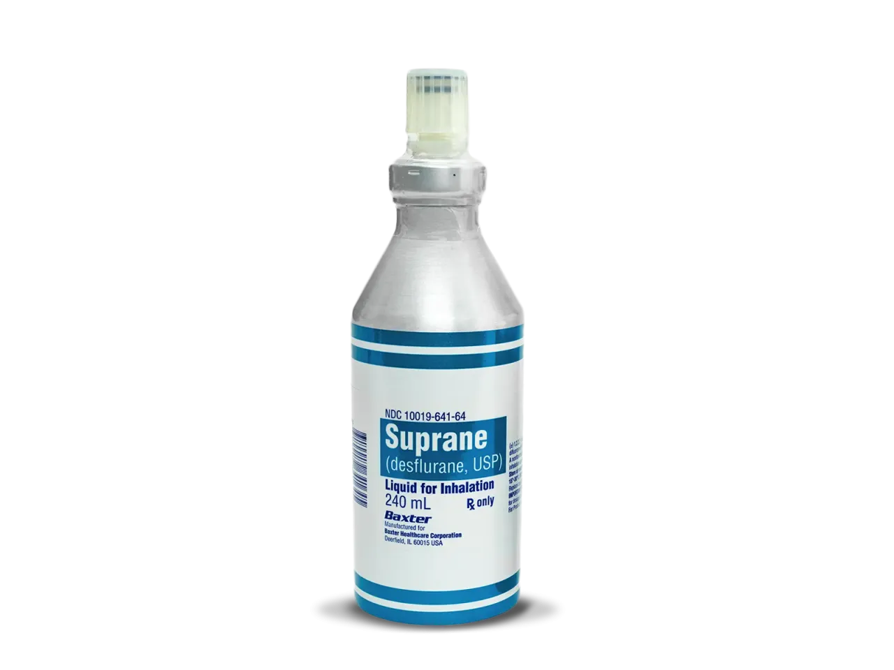 Suprane, desflurane, USP, liquid for inhalation